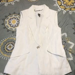 White super cute vest